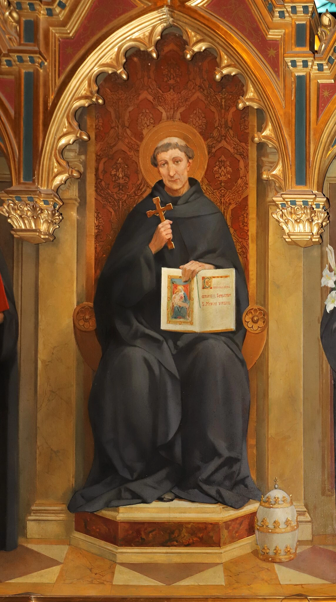 San Filippo Benizi, Trittico, 1934 - Chiesa dei sette santi, Firenze